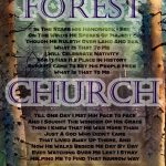 Quartz Forest Church, 3rd Sunday in the Month, 2pm outside the Crichton chapel in Dumfries.